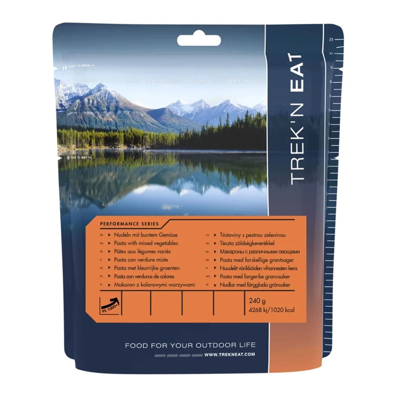 Trek'n Eat Pasta With Vegetables