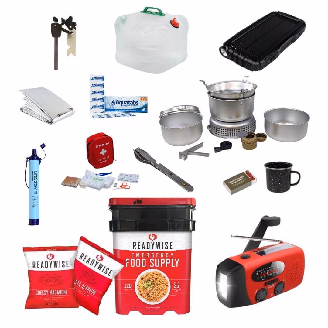 Nødpakke inkl. frysetørret mad - 14 dage