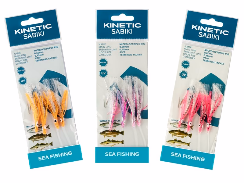 Kinetic Sabiki Micro Octopus Rig makrelforfang