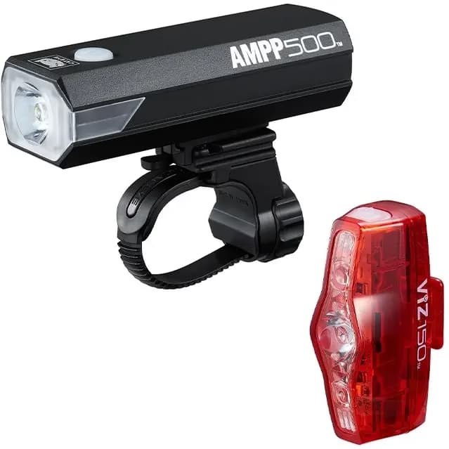 Cateye AMPP500/ViZ150 USB lygtesæt