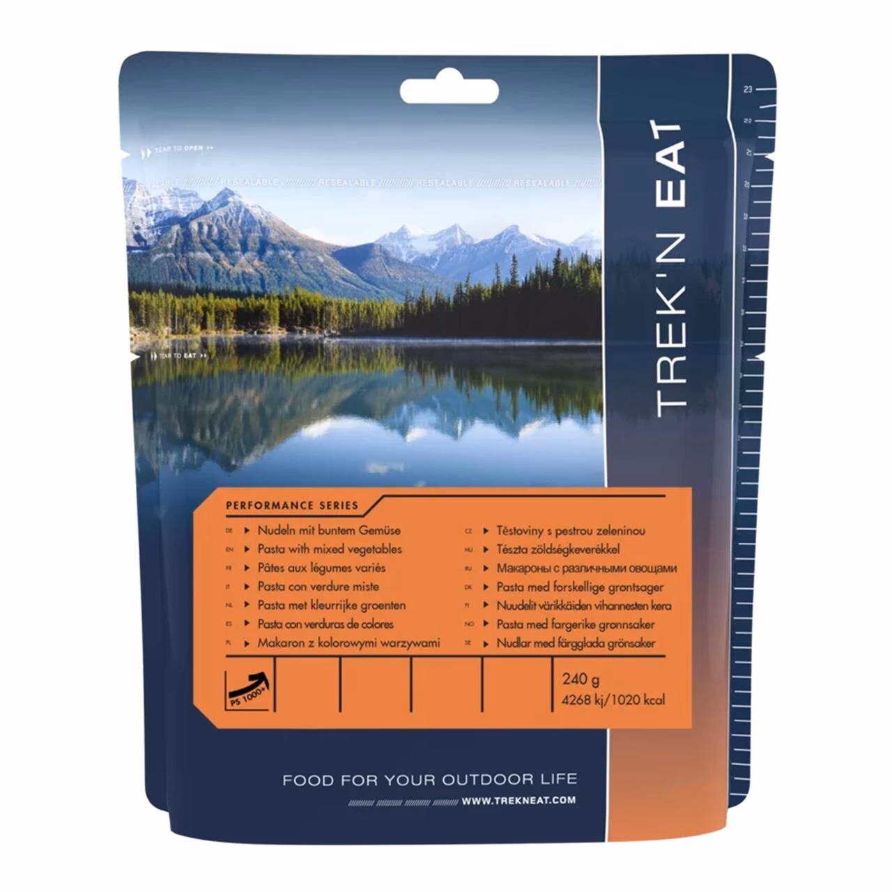 Trek'n Eat Pasta With Vegetables