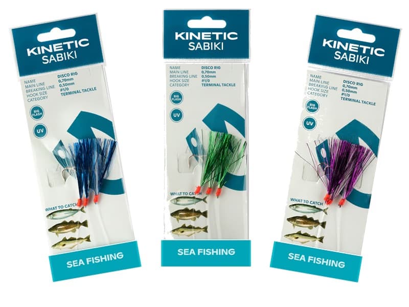 Kinetic Sabiki Disco Rig makrelforfang
