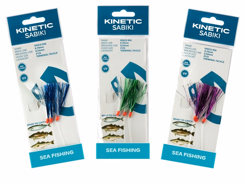 Kinetic Sabiki Disco Rig makrelforfang