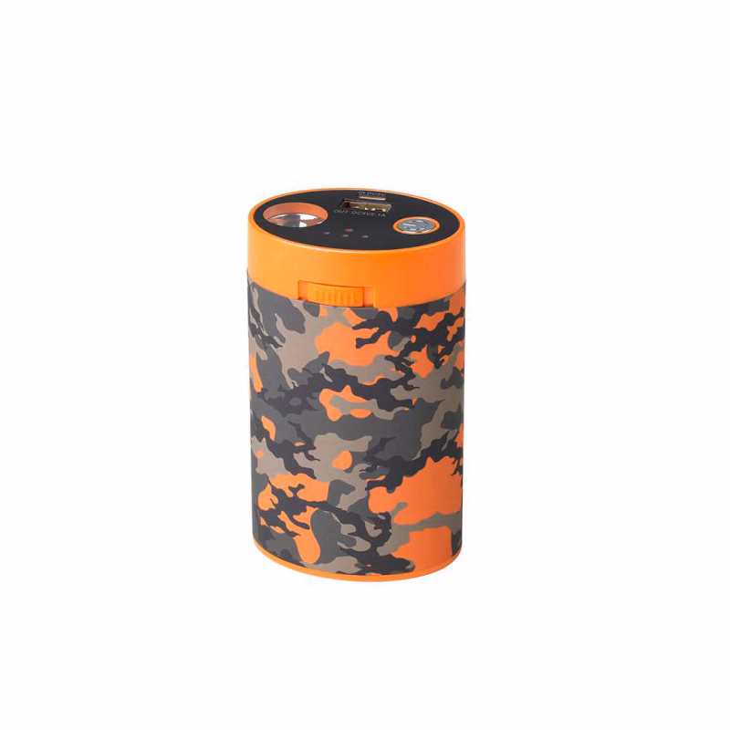 Nordic Heat Powerbank med indbygget håndvarmer - 10.000mAh - Camo