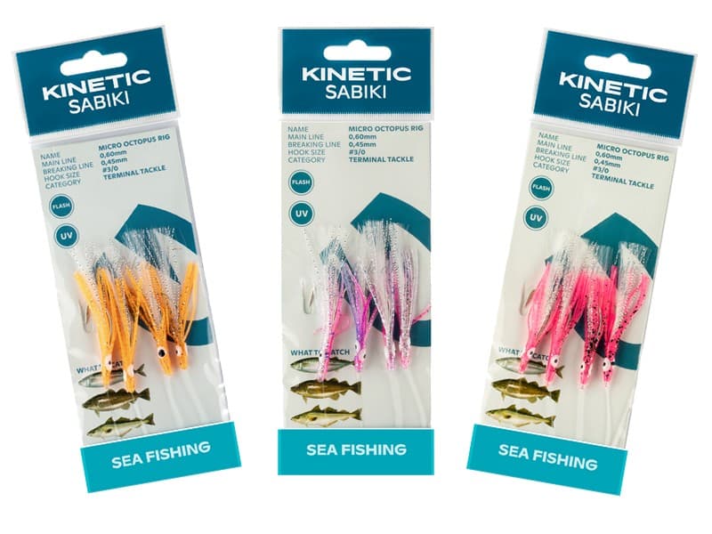 Kinetic Sabiki Micro Octopus Rig makrelforfang